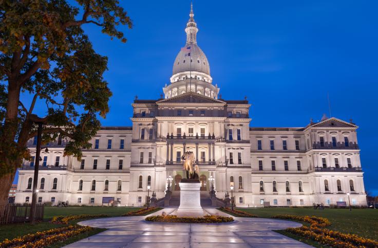 The Michigan State Capitol Building