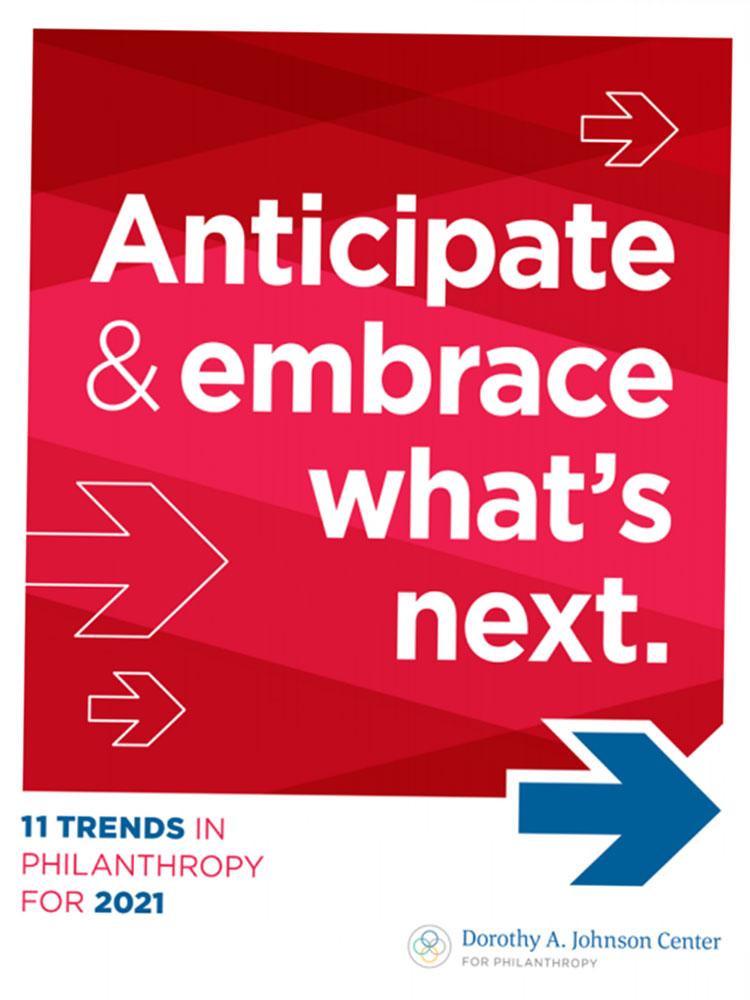 Cover of 11 Trends in Philanthropy for 2021