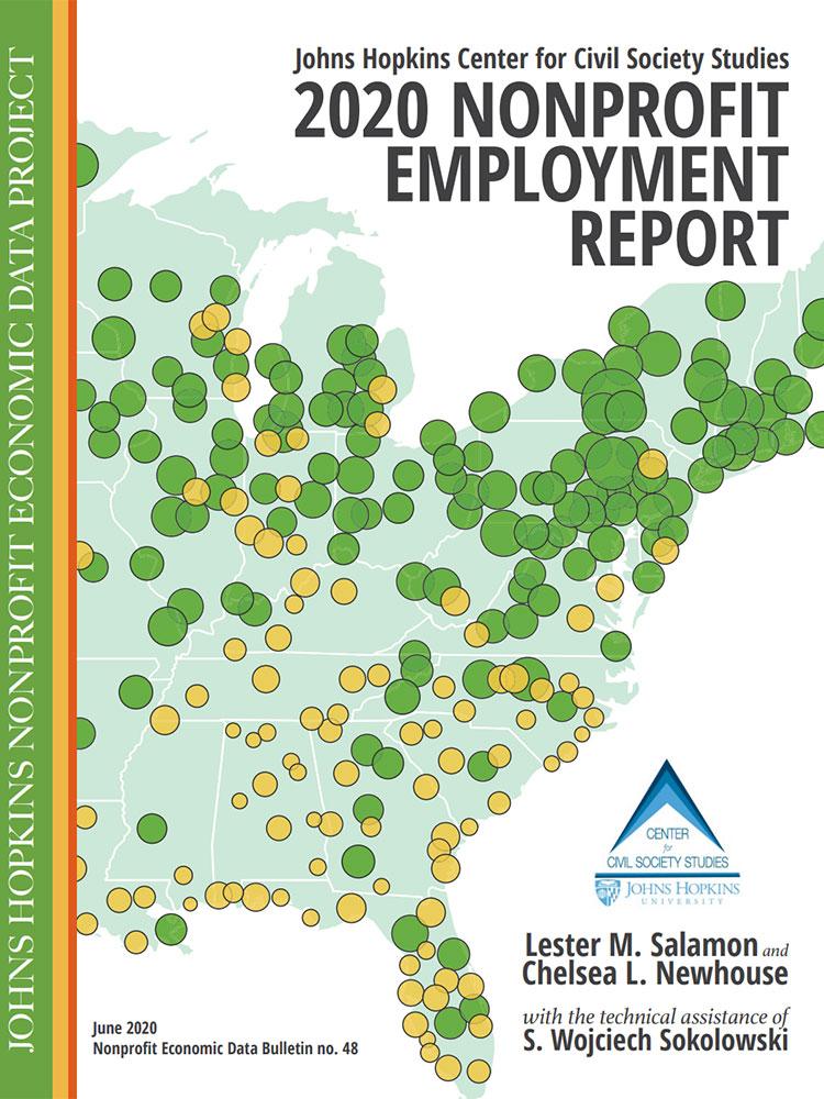 2020 Nonprofit Employment Report Cover
