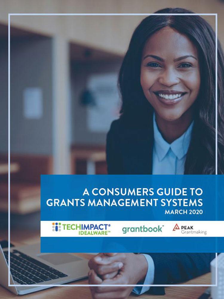 Consumers Guide to Grants Management Systems Cover
