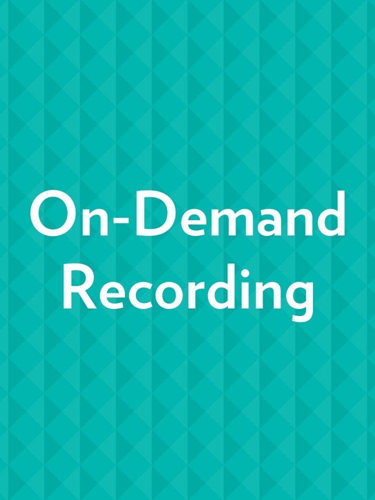 Policy on demand resource graphic featuring white text on teal background