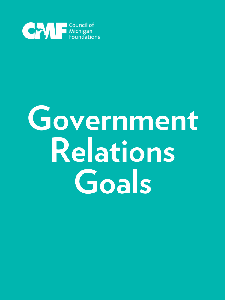 CMF's Government Relations Goals
