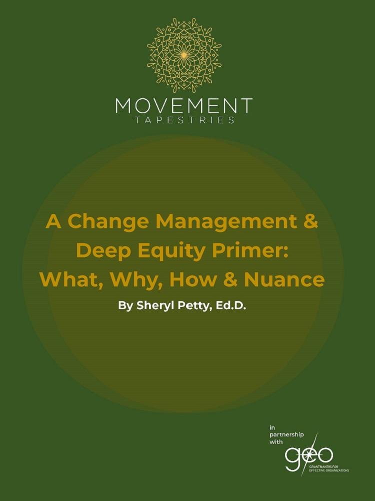 Cover page for A Change Management & Deep Equity Primer Report