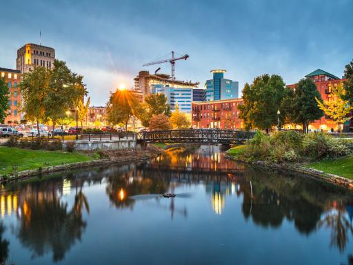 A view of Kalamazoo