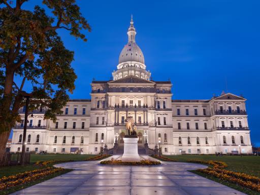 The Michigan State Capitol Building