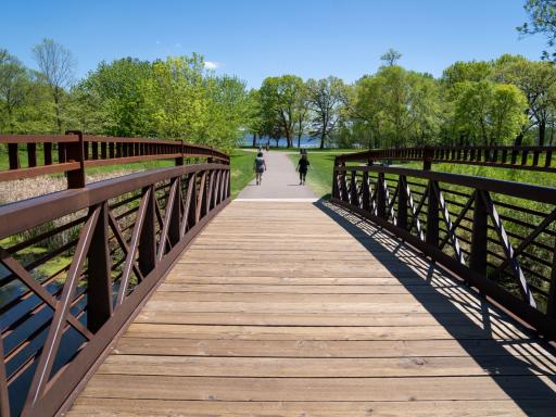 Outdoor walking trails