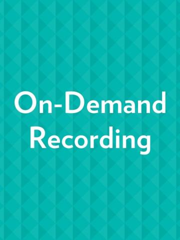 Policy on demand resource graphic featuring white text on teal background