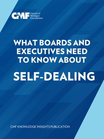 Cover page for What Boards and Executives Need to know about Self-Dealing
