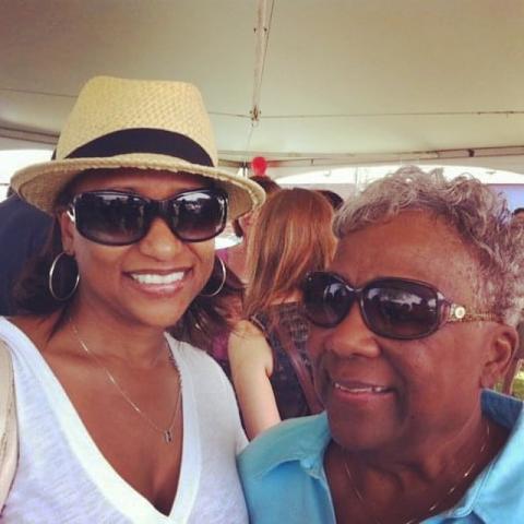 Meredith Freeman and her mother Norma Gulley Jones. 