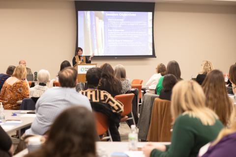 The Berrien Community Foundation’s (BCF) nonprofit partners engage in a scenario planning workshop. Image courtesy of BCF.
