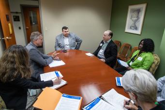CMF members engage in meetings with policymakers as part of housing-focused Foundations in Lansing conversations..