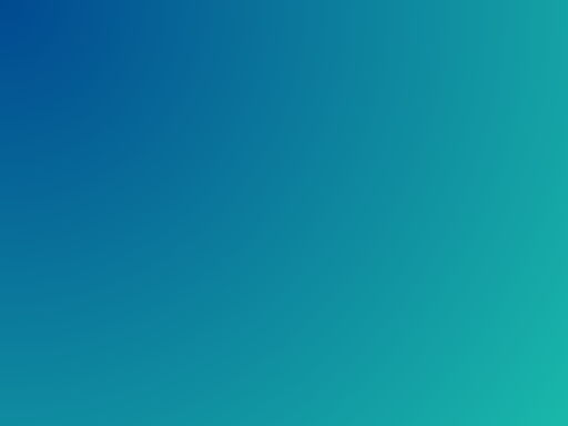 A gradient image from dark blue to teal starting in the top left corner and gradient goes to the bottom right