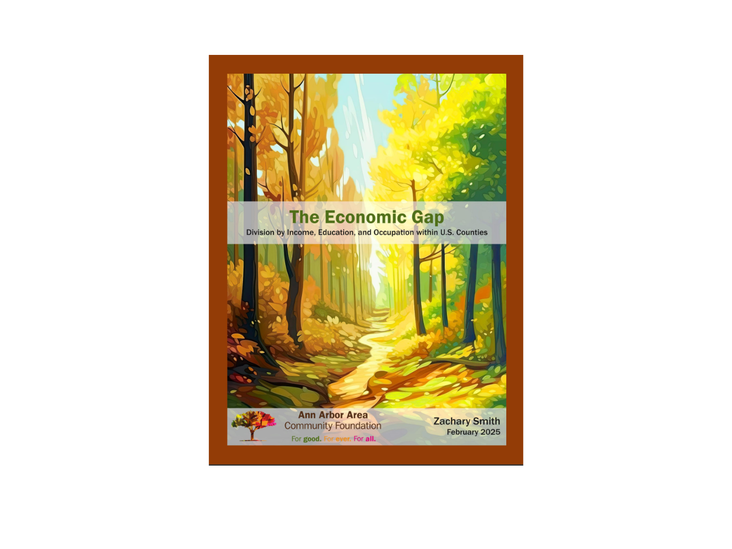 The Economic Gap Report cover.