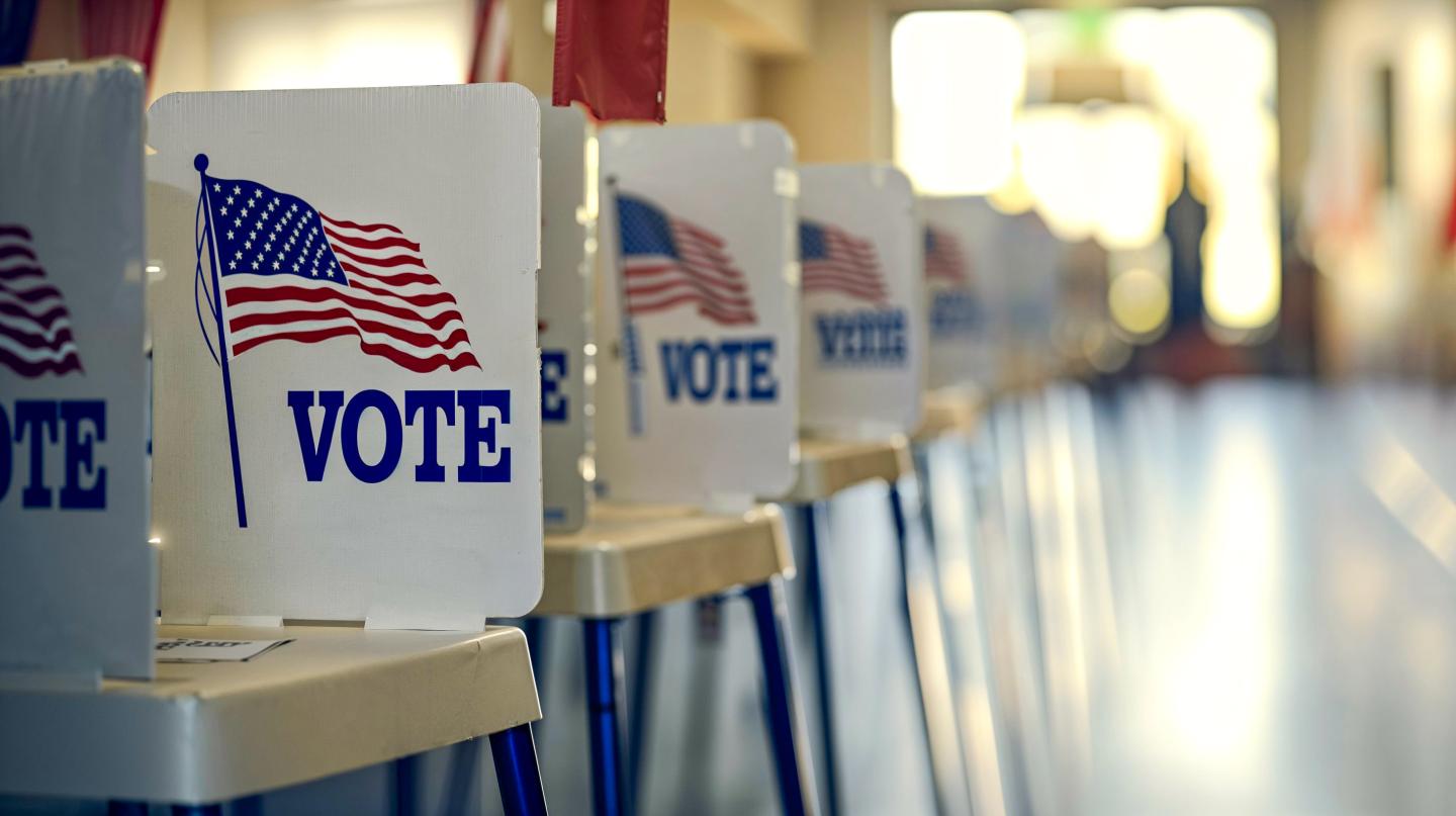 Voting booths